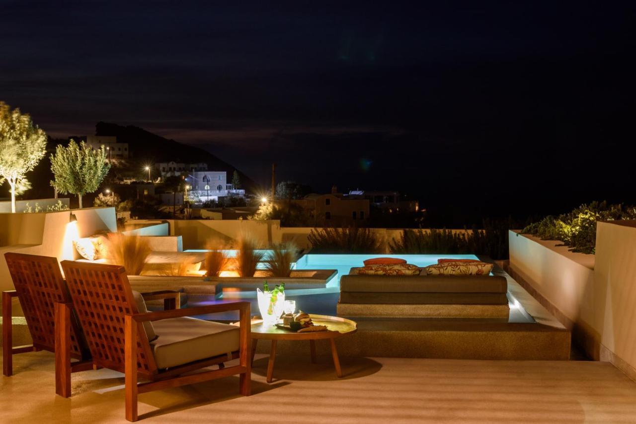 Potnia Theron Suites Акротири Экстерьер фото