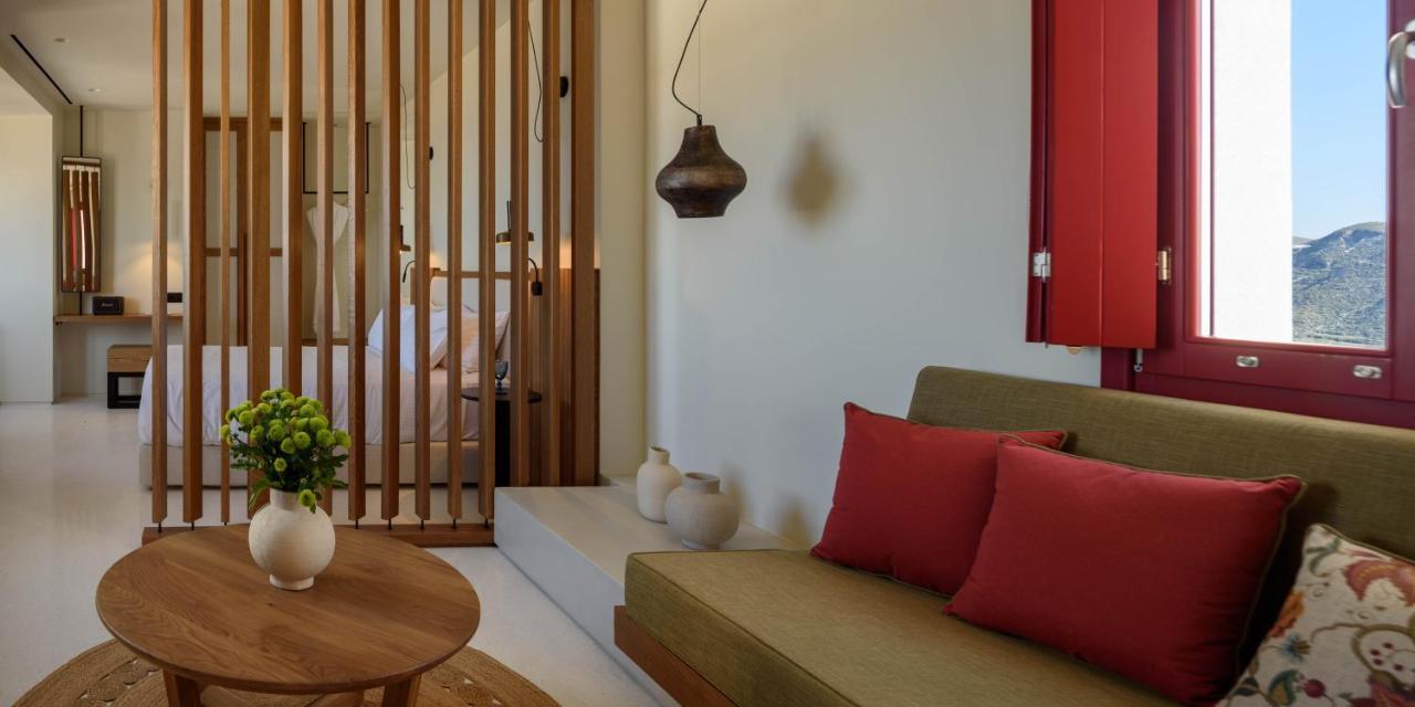 Potnia Theron Suites Акротири Экстерьер фото